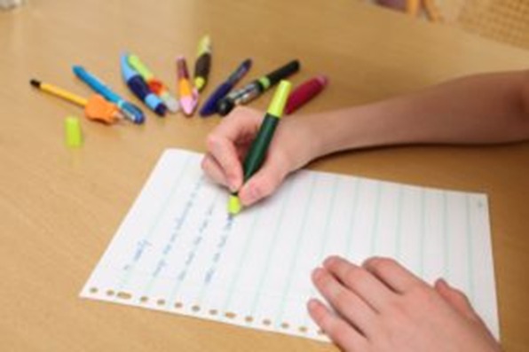 Hulp bij schrijven ergotherapie